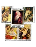 RUBENS : pochette de 50 timbres (Oblitérés)