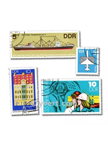 ALLEMAGNE : pochette de 1000 timbres (Oblitérés)