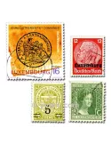 LUXEMBOURG : pochette de 200 timbres (Oblitérés)