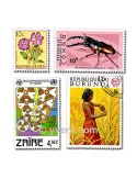 POSS. BELGES : pochette de 100 timbres (Oblitérés)