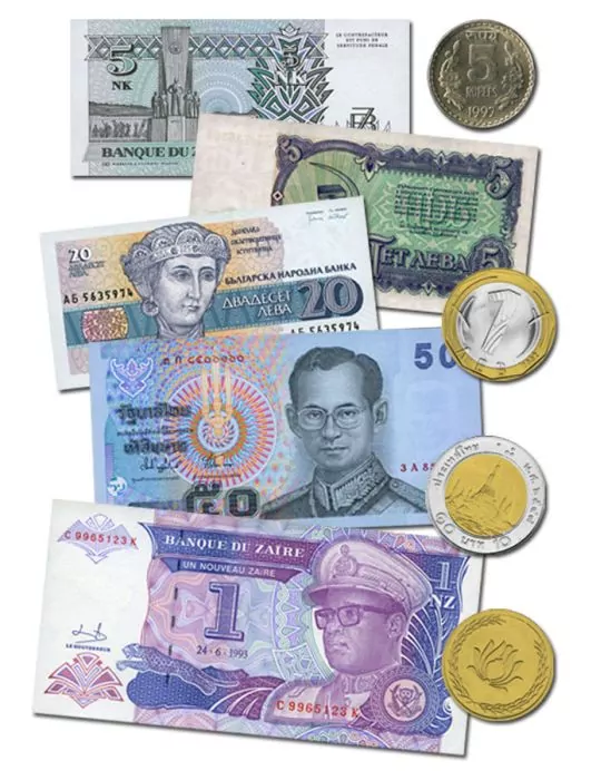 AFRIQUE DU SUD : Pochette de 3 billets AFRIQUE DU SUD : Pochette de 3 billets