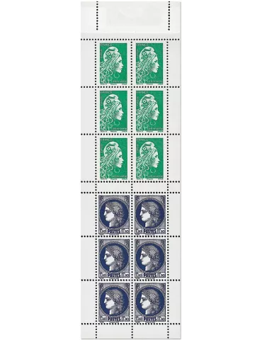 n° 1532 (n° 5736/5738) - Timbre France Carnets Divers (Marianne l'Engagée et type Cérès 1938) 2