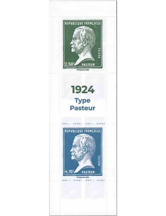 n° 1534 (n° 5781/5784) - Timbre France Carnets Divers (Type Pasteur)