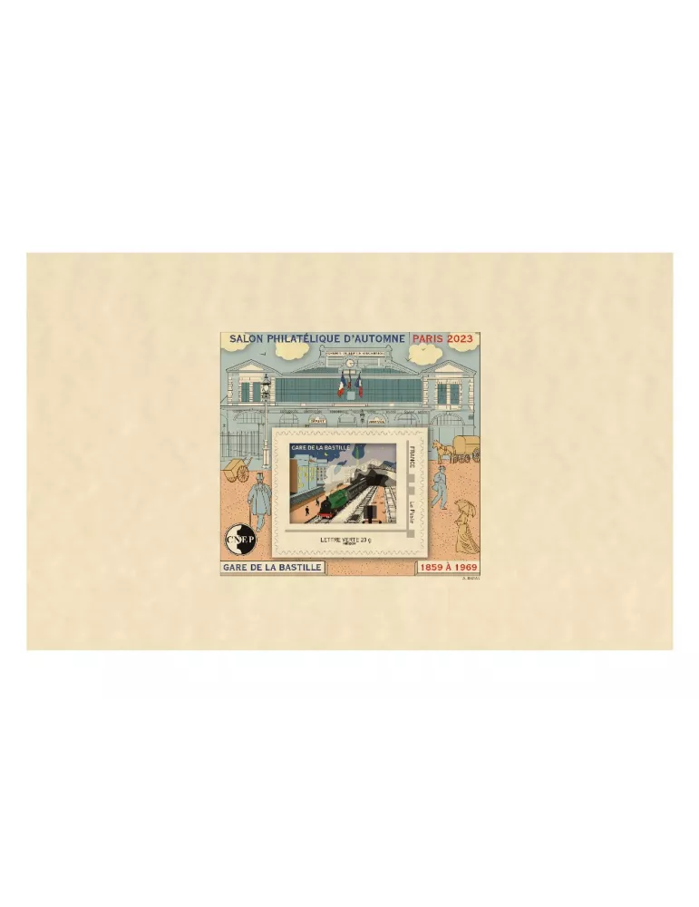 n° 93b - Timbre France CNEP (Epreuve de luxe)