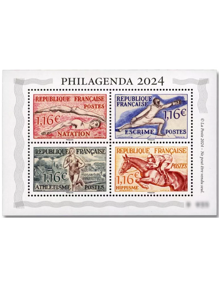 France : PHILAGENDA (2024)