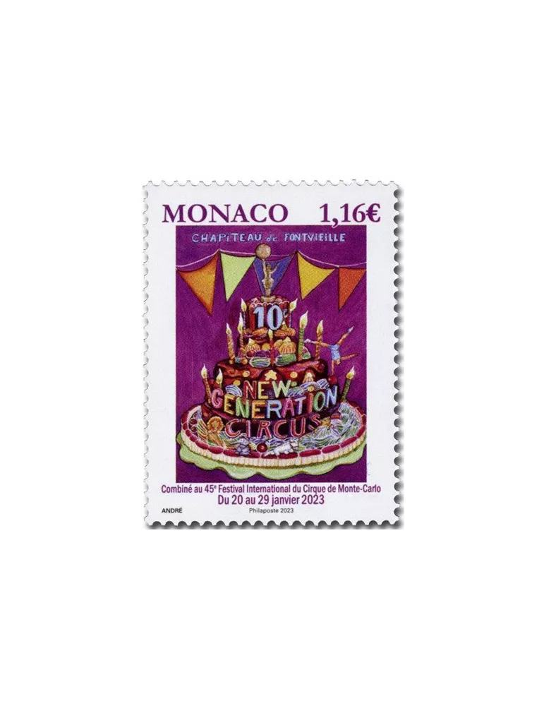 n° 3367 - Timbre MONACO Poste