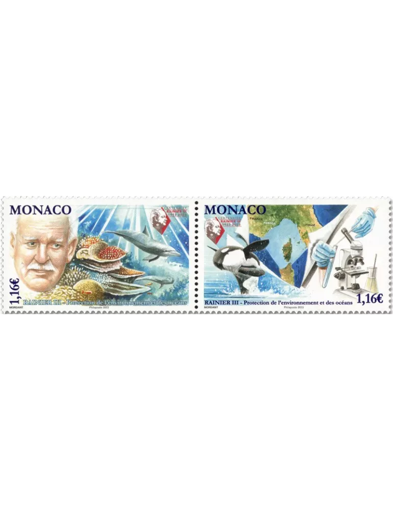 n° 3385/3386 - Timbre MONACO Poste