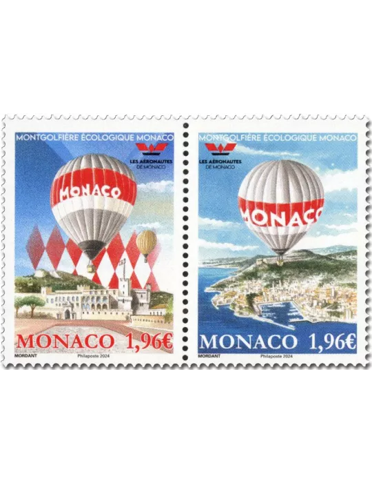 n° 3414/3415 - Timbre MONACO Poste