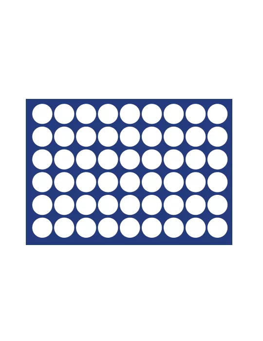 PLATEAU MALETTE DIAMANT (54 CASES RONDES : Ø 9.5mm ) - SAFE®