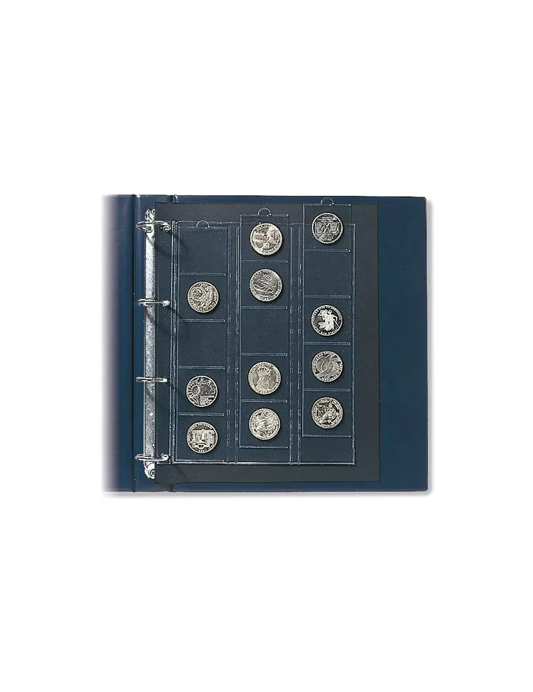 FEUILLES COMPACT A4 ( MONNAIES : Ø jusqu´à 22mm) - SAFE® (x2)