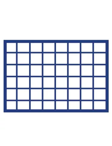 PLATEAU MALETTE DIAMANT (48 CASES CARREES : 33mm ) - SAFE®