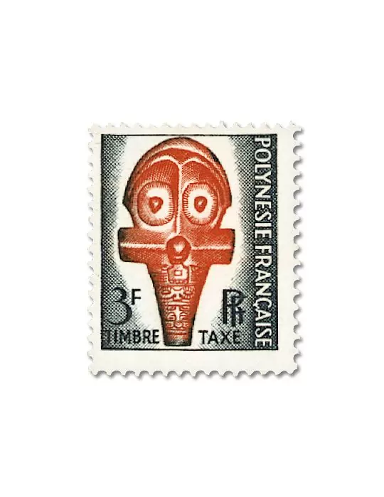 n° 1/3 -Timbre Polynésie Taxe
