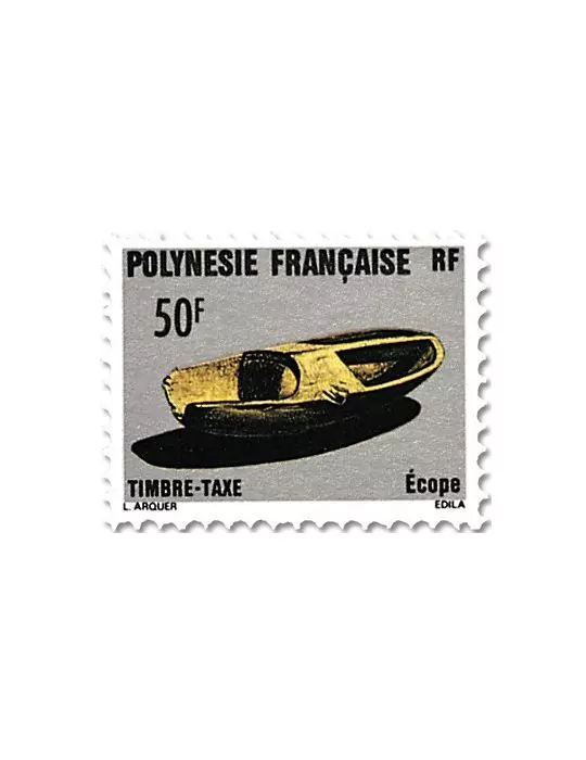 n° 8/9 -Timbre Polynésie Taxe