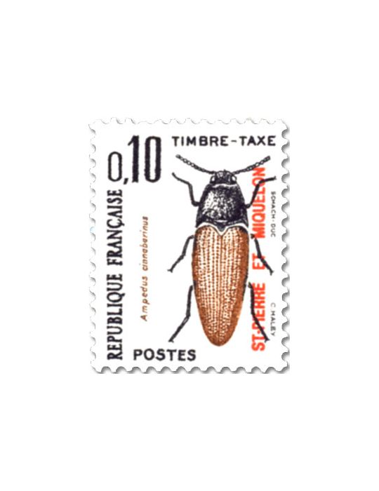 n° 82/91 -Timbre Saint-Pierre et Miquelon Taxe