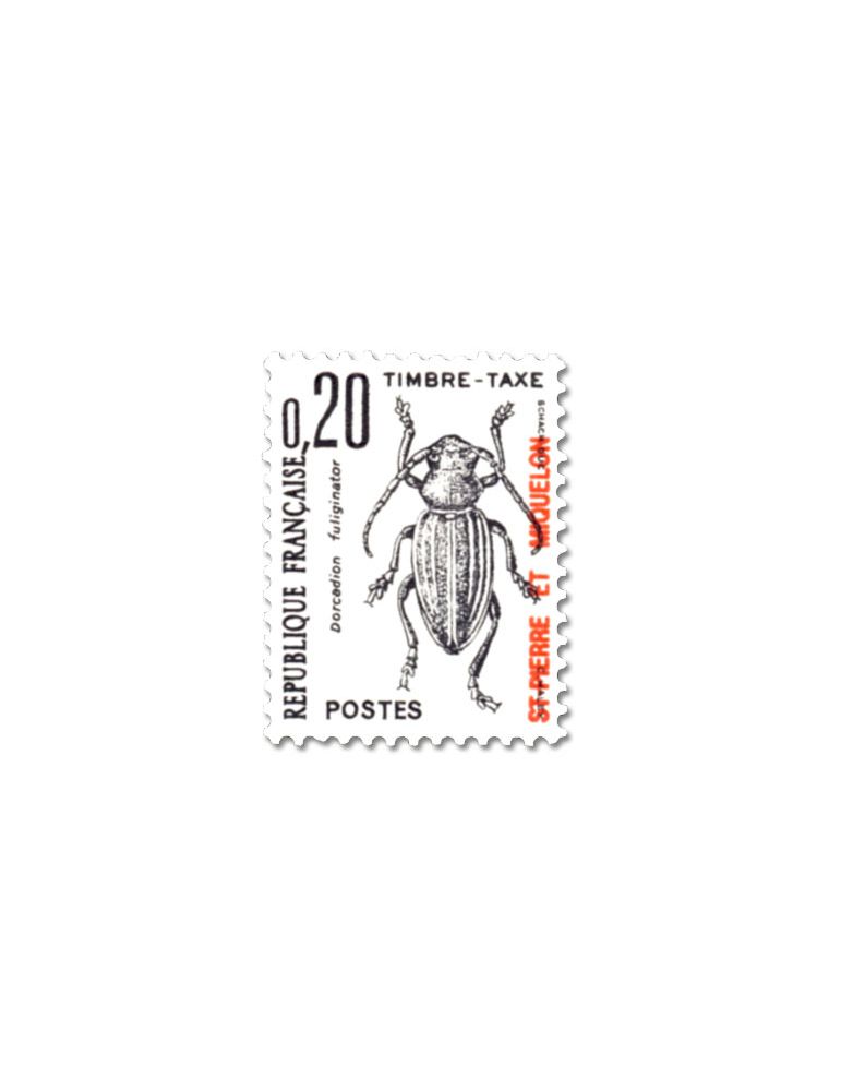 n° 82/91 -Timbre Saint-Pierre et Miquelon Taxe