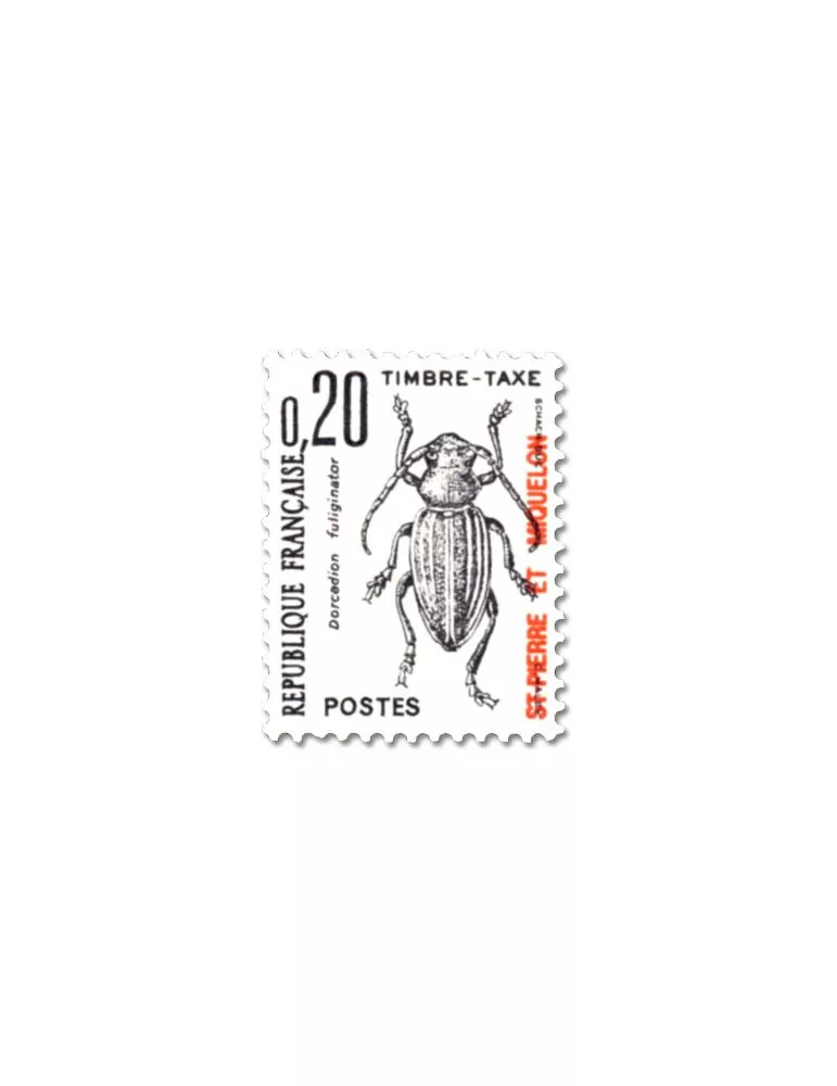 n° 82/91 -Timbre Saint-Pierre et Miquelon Taxe