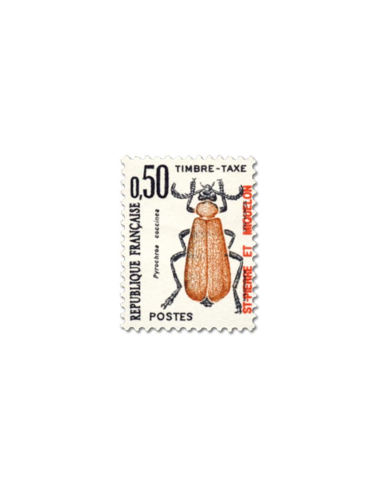 n° 82/91 -Timbre Saint-Pierre et Miquelon Taxe