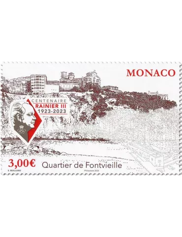 n° F3402 - Timbre MONACO Poste 2