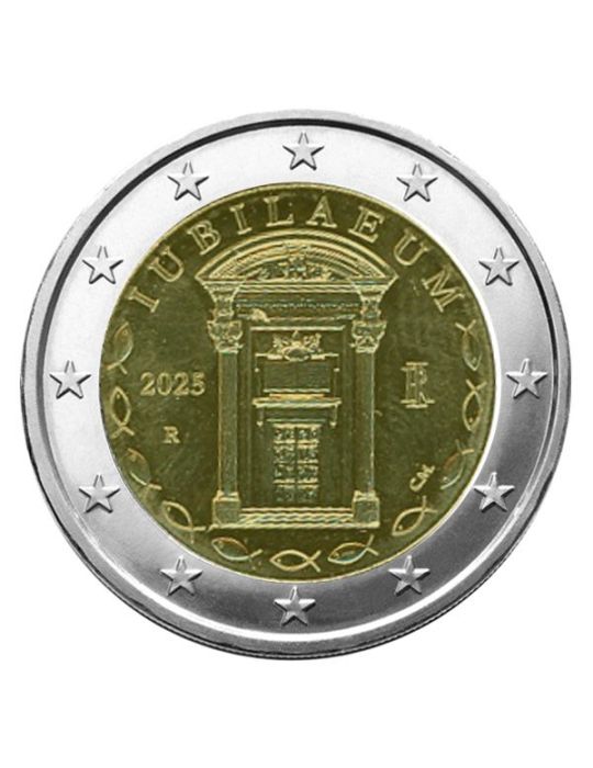 2 EURO COMMEMORATIVE 2025 : ITALIE (Année Sainte Jubilé)