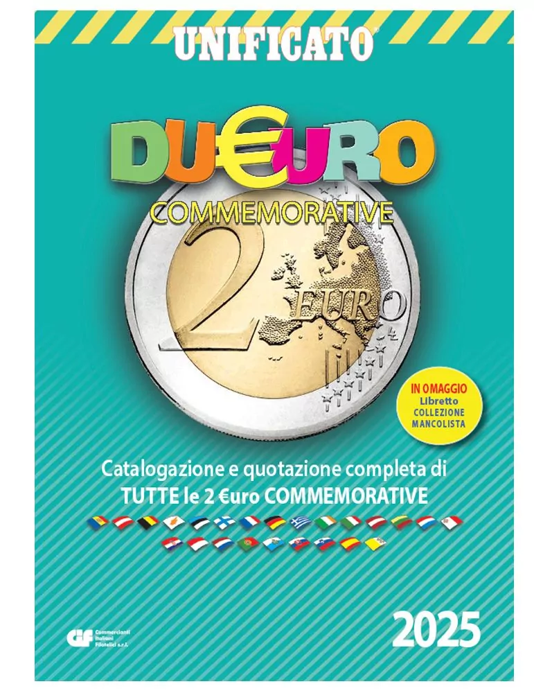 CATALOGUE 2 EURO COMMEMORATIVE DE UNIFICATO (2025)