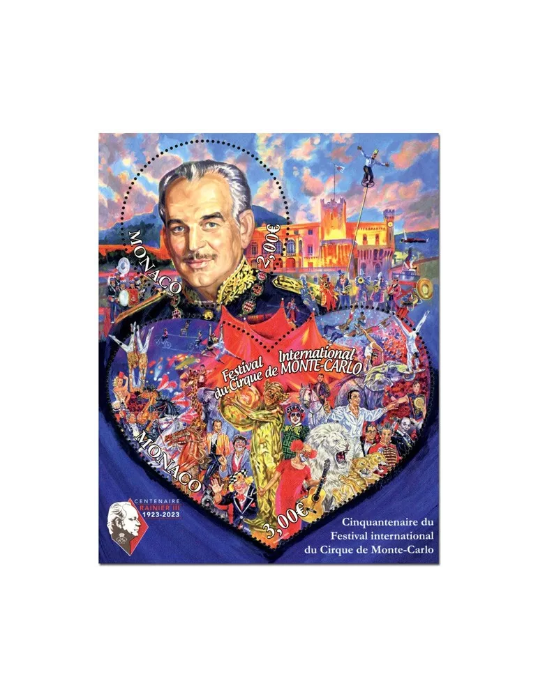 n° F3416 - Timbre MONACO Poste