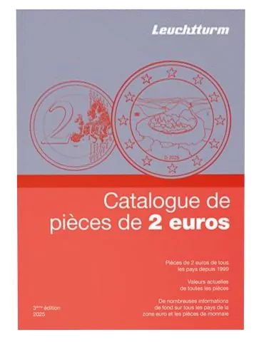 CATALOGUE DE PIECES DE 2 EUROS COMMEMORATIVES - 2025 - LEUCHTTURM (VERSION FRANCAISE)