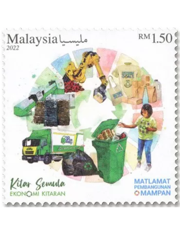 n° 2123 - Timbre MALAYSIA Poste