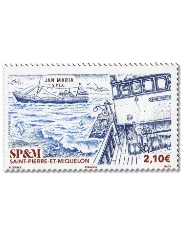 n° 1352 - Timbre Saint-Pierre et Miquelon Poste
