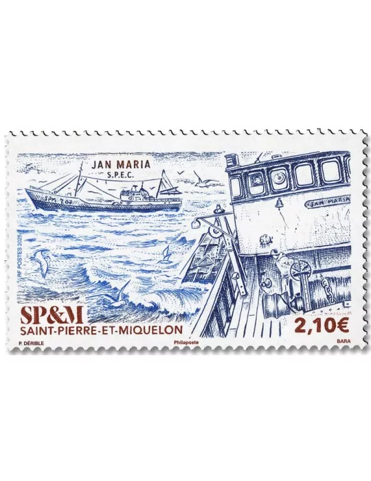 n° 1352 - Timbre Saint-Pierre et Miquelon Poste