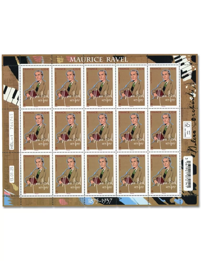 n° F171 - Timbre France Feuillets de France (n° 5853)