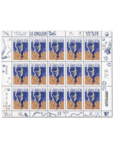 n° F172 - Timbre France Feuillets de France (n° 5854)