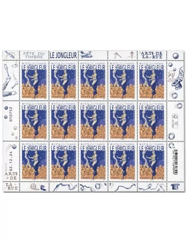 n° F172 - Timbre France Feuillets de France (n° 5854)