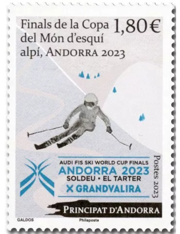 n° 888 - Timbre ANDORRE Poste