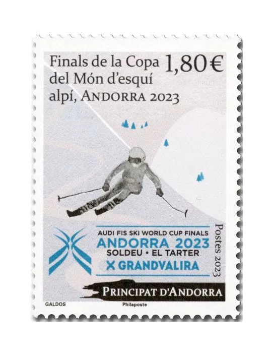 n° 888 - Timbre ANDORRE Poste