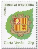 n° 920 - Timbre ANDORRE Poste