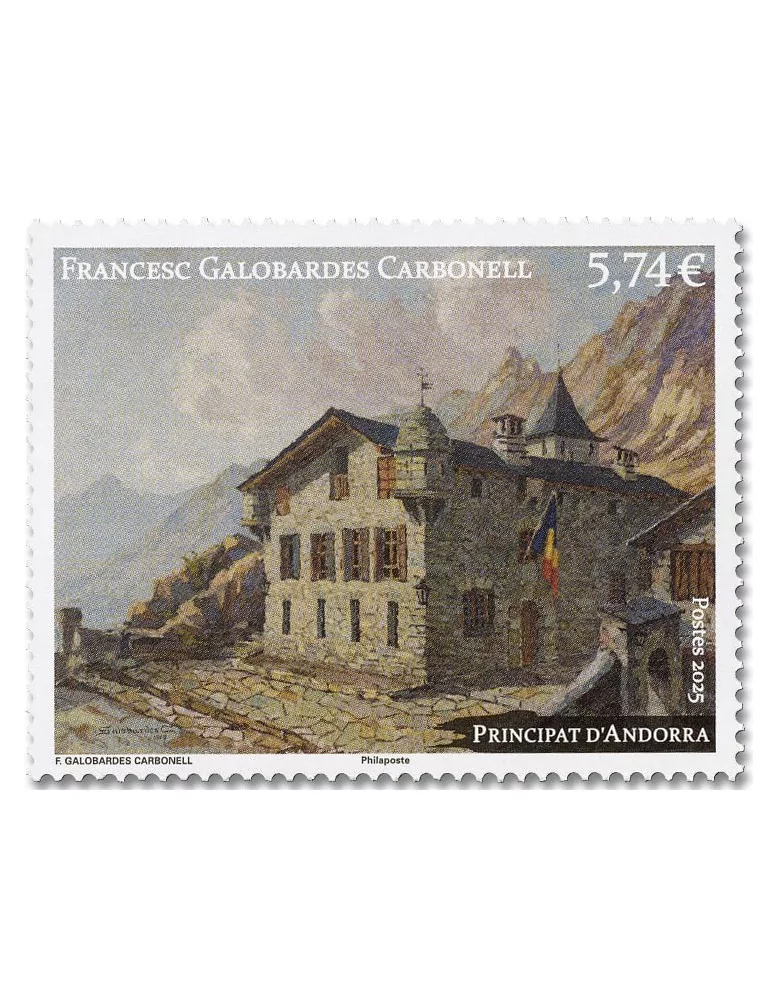 n° 921 - Timbre ANDORRE Poste