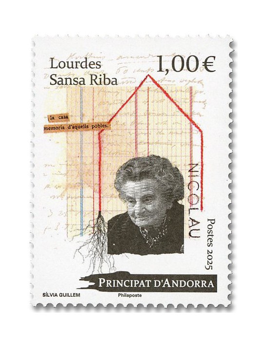 n° 923 - Timbre ANDORRE Poste