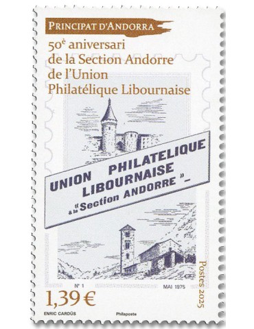 n° 924/925 - Timbre ANDORRE Poste 2