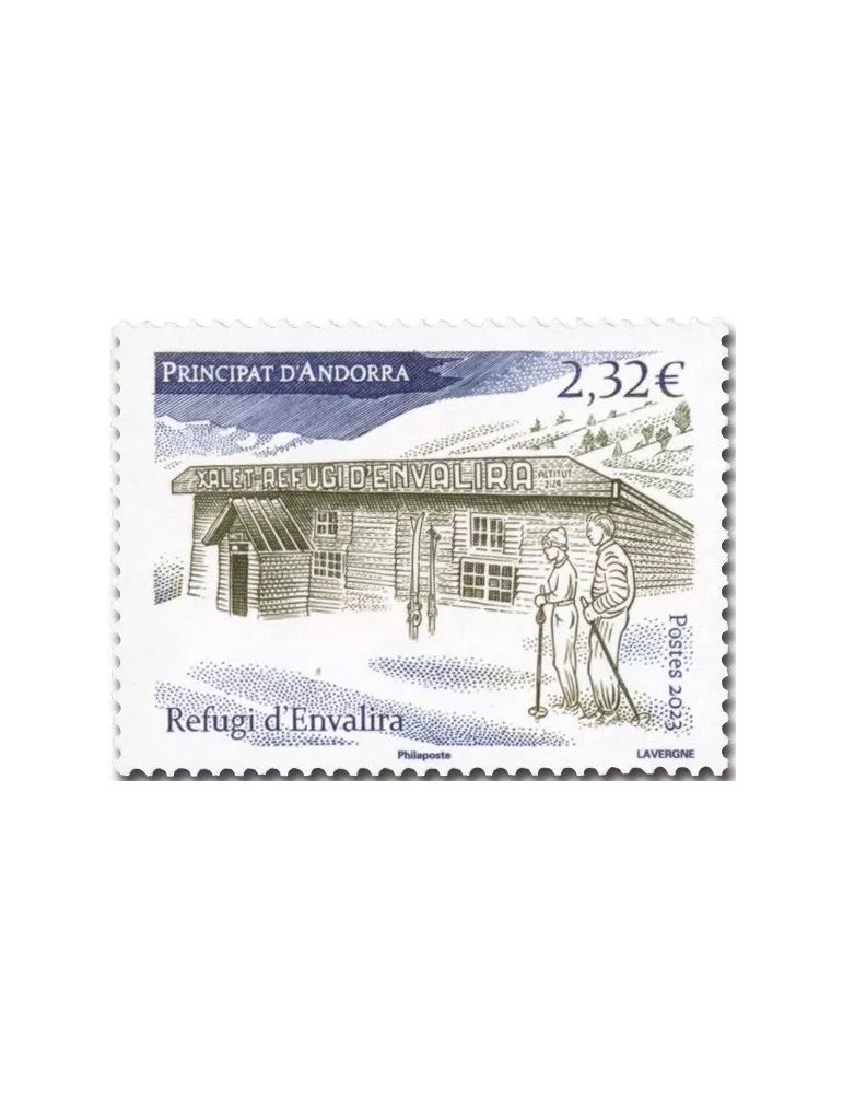 n° 889 - Timbre ANDORRE Poste