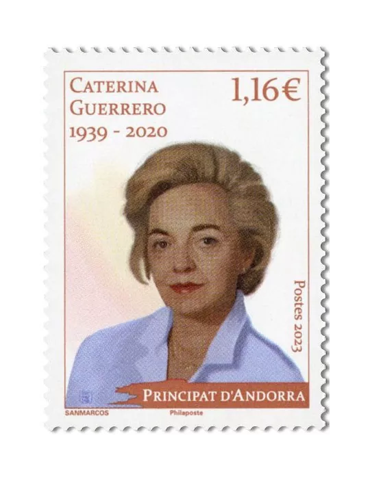 n° 890 - Timbre ANDORRE Poste