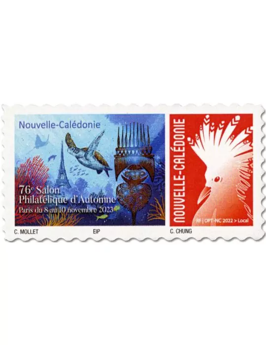 n° 1454/1455 - Timbre Nelle Calédonie Poste