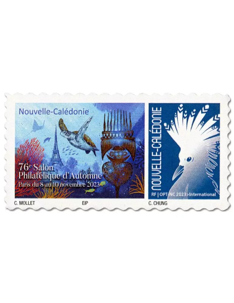 n° 1454/1455 - Timbre Nelle Calédonie Poste