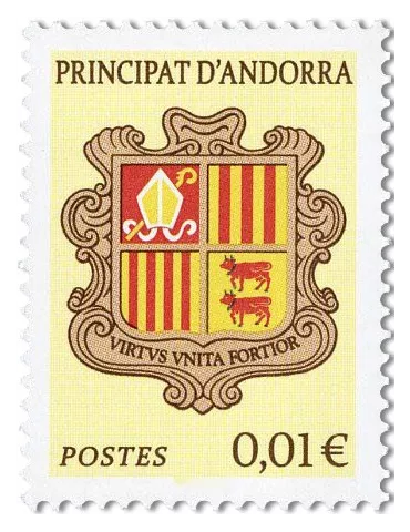 n° 893 - Timbre ANDORRE Poste
