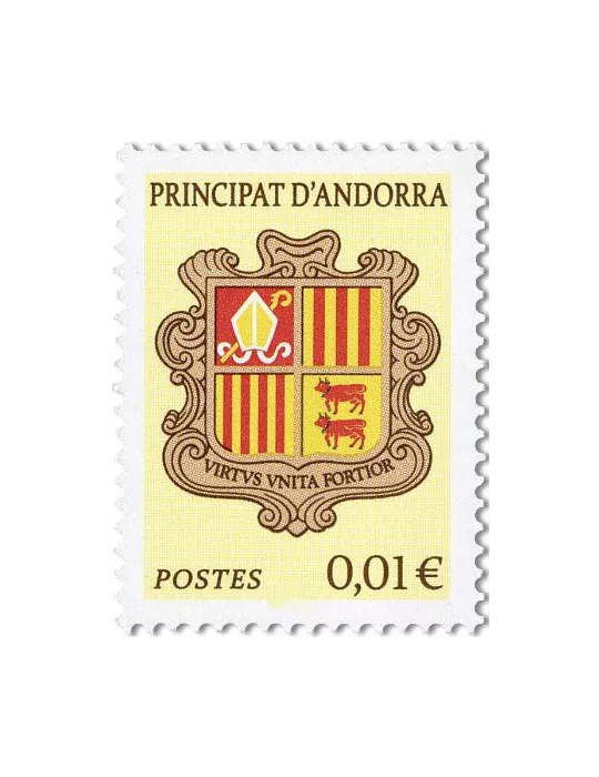 n° 893 - Timbre ANDORRE Poste