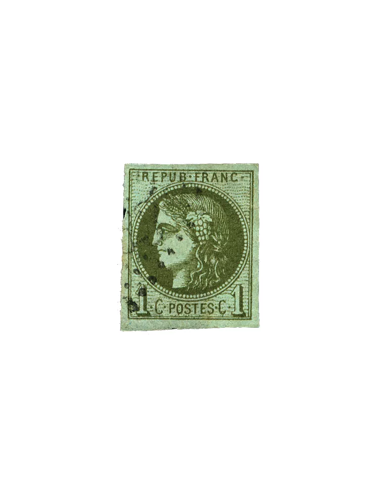 n° 39C-40B-41B-42B-43A-44A-45B-46B-47/49 obl. (Qualité : B) - Cérès (Émission de Bordeaux)