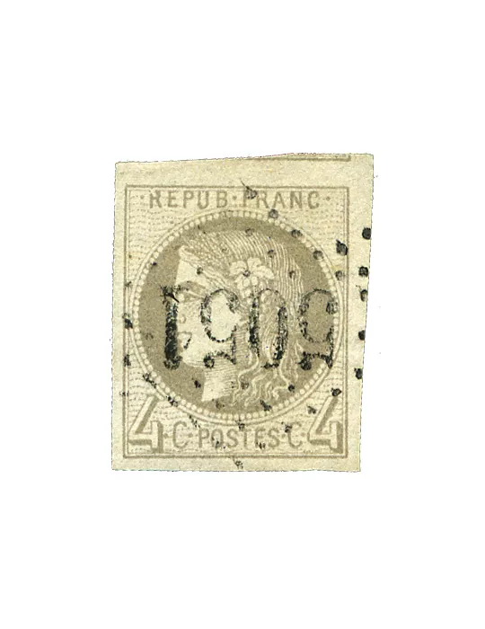 n° 39C-40B-41B-42B-43A-44A-45B-46B-47/49 obl. (Qualité : B) - Cérès (Émission de Bordeaux)