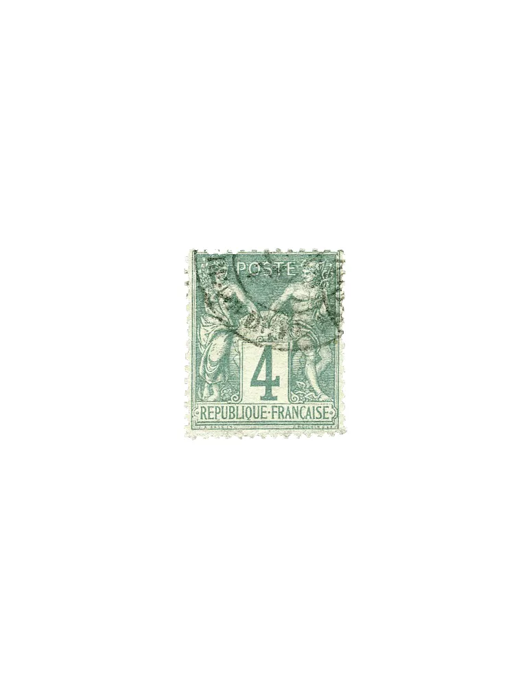 n° 61/72 obl. (Qualité : B) - Type Sage (Type I)