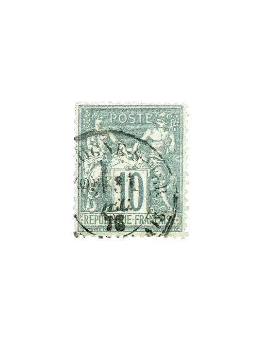 n° 61/72 obl. (Qualité : B) - Type Sage (Type I)