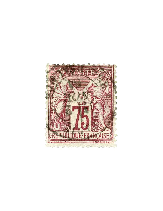 n° 74/82 obl. (Qualité : B) - Type Sage (Type II)