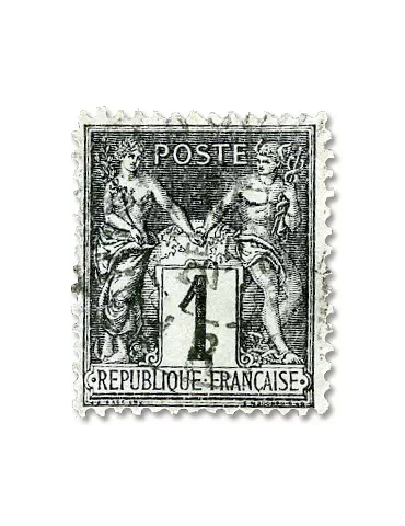 n° 83, 85/95 obl. (Qualité : B) - Type Sage 2